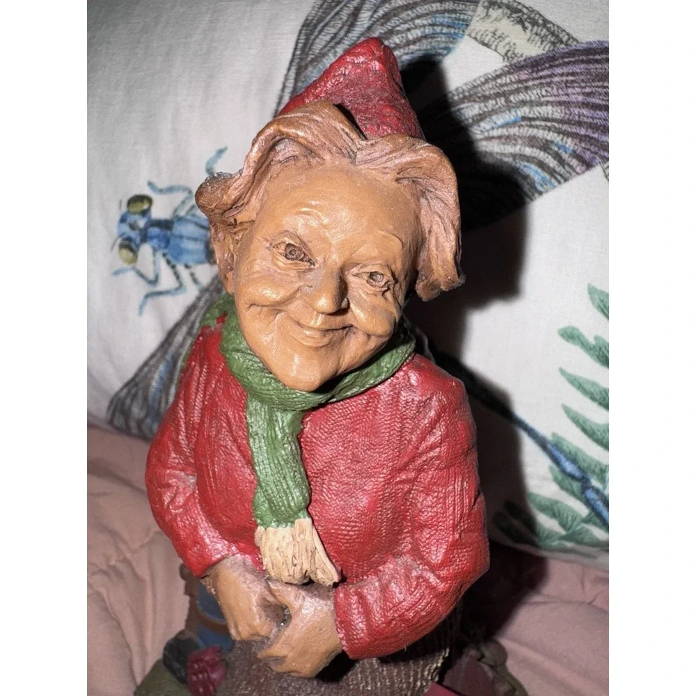 Signed Tom Clark Cairn Studio Noel Christmas Gnome Figurine 1984 #48